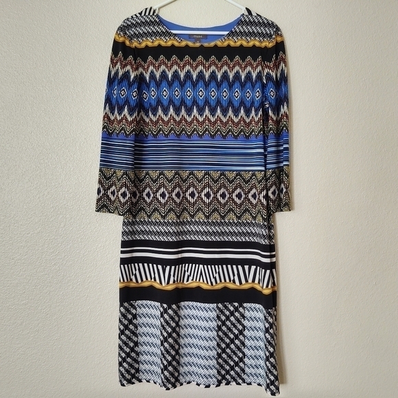 MUSE | Patterned Knee-length Dress - Picture 1 of 5